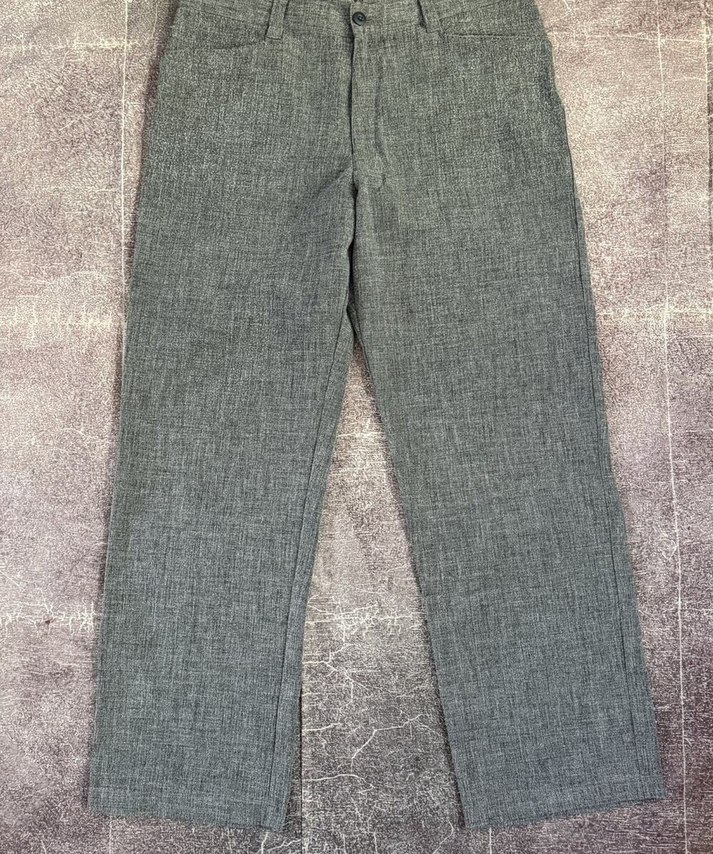 Men's Vintage Y2K Patagonia Wide Leg Light Gray Postman Slack Pants Sz 36 X 31